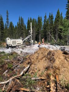 Blast hole drilling